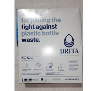 Brita pitcher standard replacement filter fit in all Brita systems except stream